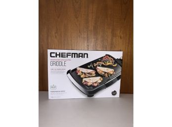 LIKE NEW CHEFMAN ELECTRIC GRIDDLE