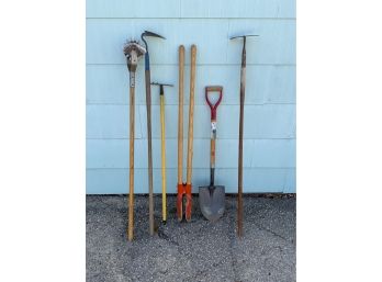 LOT OF 6 GARDENING TOOLS