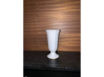 RARE: CHRISTIAN DIOR PORCELAIN VASE,  7IN HEIGHT