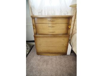 MID-CENTURY SOLID WOOD DRESSER