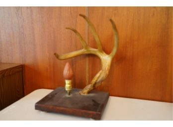 ANIMALHORN STYLE LAMP, 11IN LENGTH