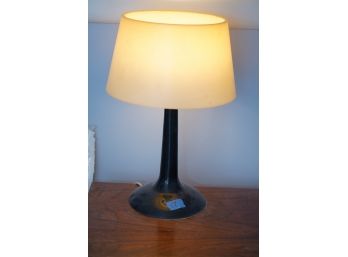 RETRO PLASTIVE VINTAGE BLACK COLOR LAMP, 17IN HEIGHT