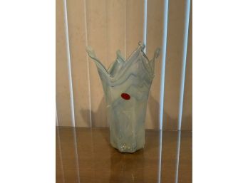 LAVOHAZIONE ARTE MURANO VASE (11.5 INCHES HEIGHT)