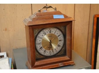 BULOVA WOOD STANDING CLOCK