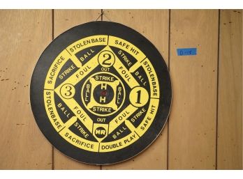 DART BOARD, 18IN DIAMETER