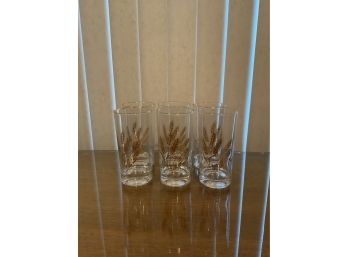 LOT OF 6 VINTAGE SHOT GLASSES