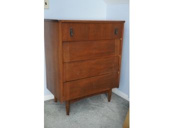 MID-CENTURY TALLBOY 4 DRAWERS TALLBOY