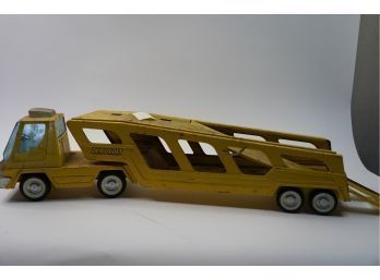 WOW VINTAGE NYLINT YELLOW METAL TOY TRUCK