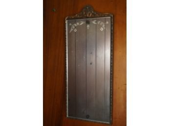 GORGEOUS ANTIQUE STYLE SMALL MIRROR, 10X25 INCHES