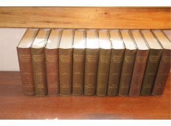 LOT OF 12 AMERICANIZED ENCYCLOPEDIA BRITANNICA LATEST EDITION