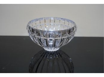 BEAUTIFUL BLOCK STYLE GLASS CANDY BOWL