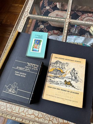 Set Of 3 Jewish Prayer Books