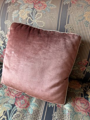 Gorgeous Dusty Rose Velvet Pink Cushion Cover