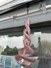 Kinetic Wind Sculpture Double Helix Art Sculpture Signed RGCAI From Gallery