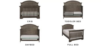 Forever Crib/bed With Conversion Material. Main Photo For Example. 6 Pieces Of Wood In Box Only #1 Converts Fr