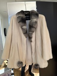 Fur Coat With Initials Sown Inside