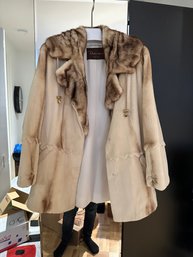 Fur Coat (2) With Initials