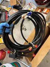 Hydraulic Hose Kit - H05118, 2x 5.5m Long SS Hoses, Manufactured By Teflex Canada, Richmond, B.B.