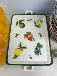 Beautiful Tiffany & Co Porcelain Fruit Platter