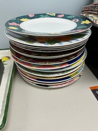 Set Of Beautiful Mikasa Decorative Plates