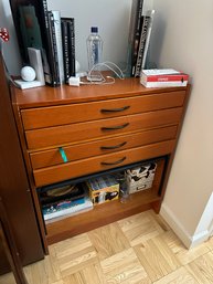 Vintage Wood Chest Of Drawers