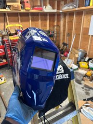 Cobalt Auto Darkening Welding Helmet With Helmet Bag