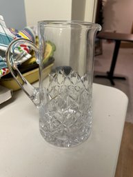 Gorgeous Fine Cut Crystal Pitcher