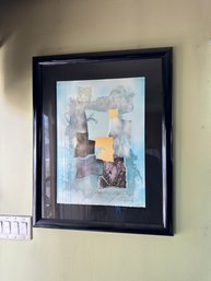 Abstract Lithograph Signed And Numbered