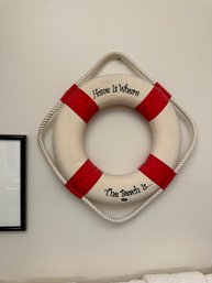 Classic Life Buoy Ring White