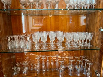 36 Lot Of Gorgeous WATERFORD Crystal Kylemore Patten Glasses 12/12/12 Each Middle Shelf Only!