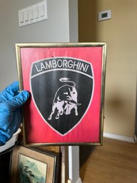 LAMBORGHINI Logo In Frame