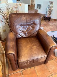 Brown Leather Chair