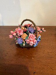 Ardleigh Elliott Roses Music Box Basket