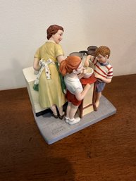 Vintage Norman Rockwell The American Family Figurine