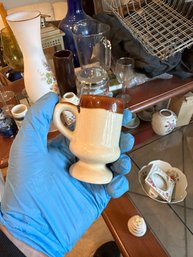 Vintage Ceramic Mug Shot Glass