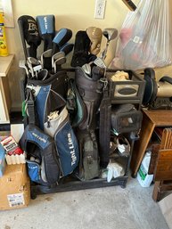 SunCast - Golf Club Rack. RACK ONLY NO CONTENTS