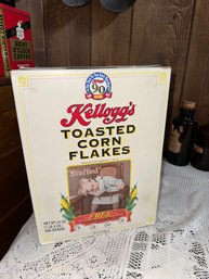 Remakes Of Vintage Kelloggs Cereal Boxes Rice Krispies Toasted Corn Flakes