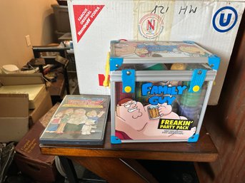 Family Guy Freakin' Party Pack With Stewie Griffin: The Untold Story DVD