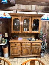 Extremely Rare Kincaid Solid Wood Furniture Hutch