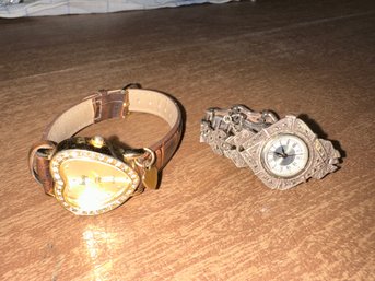 Pair Of Antique Women Hand Watchs