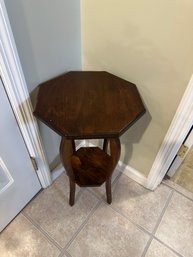 Octagonal Plant Stand