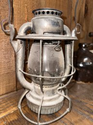 1943 Dietz Vesta Railroad Lantern, Oil Lamp