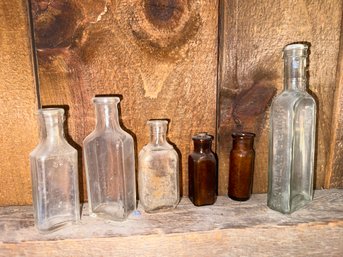 Vintage Glass Bottles