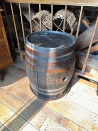 Oak Barrel For Wine And Whisky