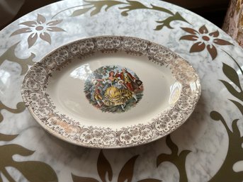 Vintage Royal Queen Empress Chantilly Platter