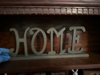 'HOME' Free Standing Decor