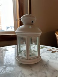 Gorgeous Lantern For Tealight Candles Holder Indoor & Outdoor White