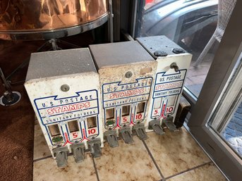 Vintage US Postage Stamp Dispenser (Set Of 3)