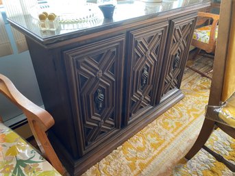 Vintage Provincial Sideboard Table