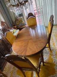 Bassett Furniture Co. Dining Table With Four Chairs